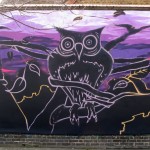 Haseltine school graffiti mural