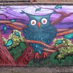 Haseltine school graffiti mural