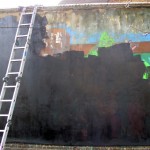 aero london graffiti mural