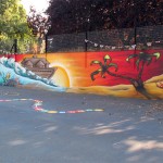 Aero London Graffiti Mural Artist