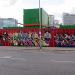 Aero London Graffiti Mural Artist