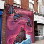 Aero London Graffiti Mural Artist