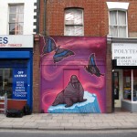 Aero London Graffiti Mural Artist