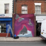 Aero London Graffiti Mural Artist
