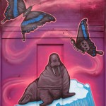 Aero London Graffiti Mural Artist