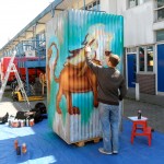 Aero London Graffiti Mural Artist