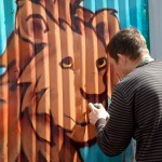 Aero London Graffiti Mural Artist