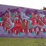 Aero London Graffiti Mural Artist