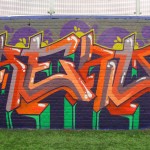 Aero London Graffiti Mural Artist