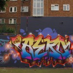 Aero London Graffiti Mural Artist