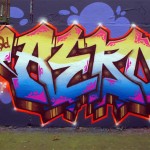 Aero London Graffiti Mural Artist