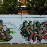 Aero London Graffiti Mural Artist