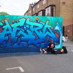 Aero London Graffiti Mural Artist