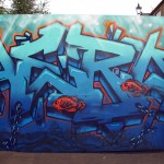 Aero London Graffiti Mural Artist