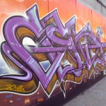 Aero London Graffiti Mural Artist