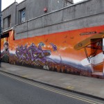 Aero London Graffiti Mural Artist