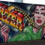 Aero London Graffiti Mural Artist