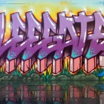 Aero London Graffiti Mural Artist