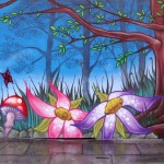 Aero London Graffiti Mural Artist