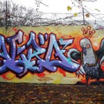 Aero London Graffiti Mural Artist