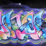 Aero London Graffiti Mural Artist