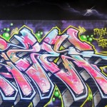 Aero London Graffiti Mural Artist