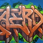 Aero London Graffiti Mural Artist