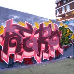 Aero London Graffiti Mural Artist