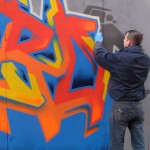 Aero London Graffiti Mural Artist