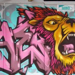 Aero London Graffiti Mural Artist
