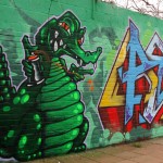Aero London Graffiti Mural Artist