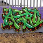 Aero London Graffiti Mural Artist