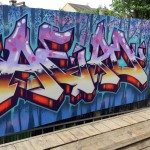 Aero London Graffiti Mural Artist