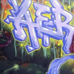 Aero London Graffiti Mural Artist
