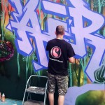 Aero London Graffiti Mural Artist