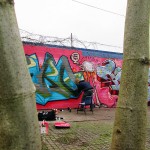 brixton graffiti wall aero