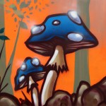 Sydenham community graffiti mural