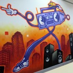 AeroArts graffiti mural artist