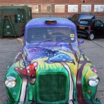 Megabooth Animal Themed Graffiti Taxis London