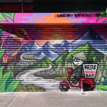 aero graffiti shutter mural artist