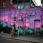 wildlife graffiti mural workshop