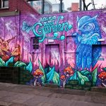 wildlife graffiti mural workshop