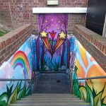graffiti school mural