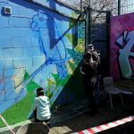 wildlife graffiti mural workshop