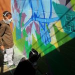 wildlife graffiti mural workshop