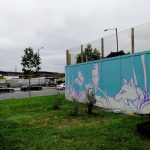 wildlife graffiti mural