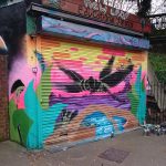 graffiti shutter mural