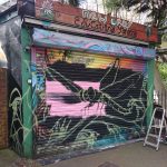 graffiti shutter mural