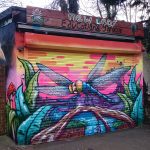 graffiti shutter mural